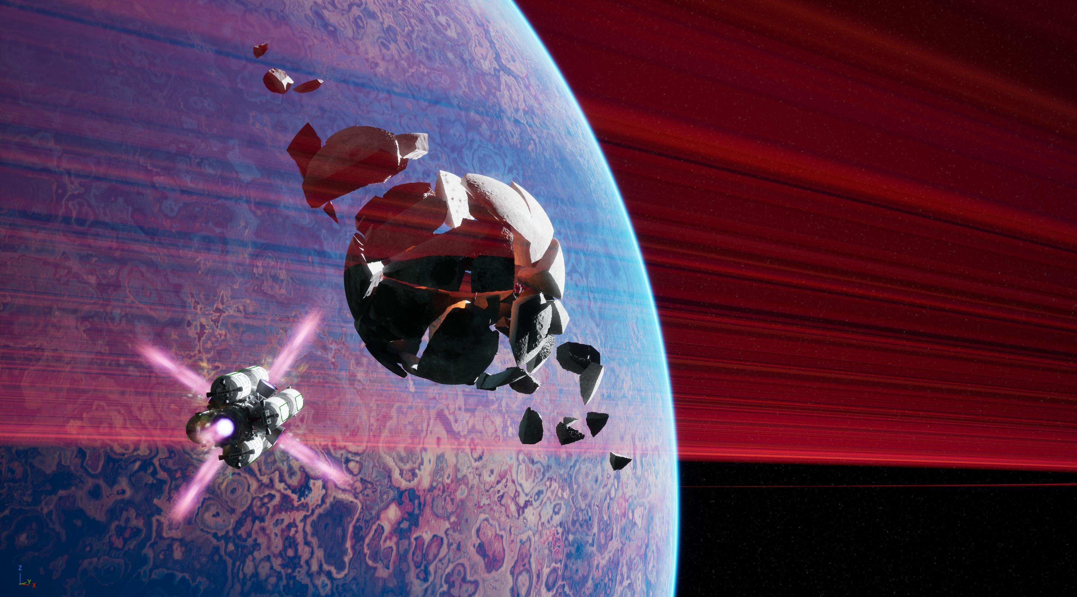 B.L.U.E. cinematic view