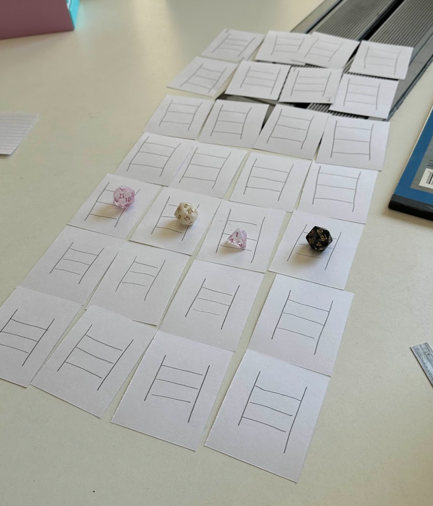 First iteration playtest